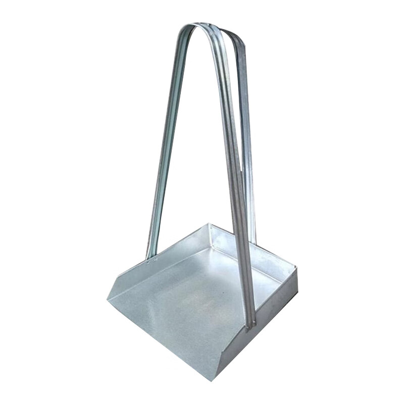 Kelibang iron dustpan, ash bucket iron stamp, thickened garbage shovel, Gaoba property dustpan, factory workshop sanitation iron stamp, outdoor shovel, large size KB3257