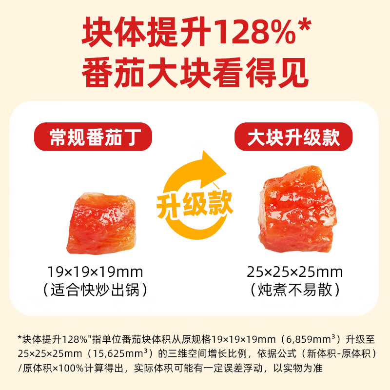 Tunhe fresh tomato cubes 400g Inner Mongolia Xinjiang diced tomatoes tomato cubes canned tomato sauce new arrival in August 25