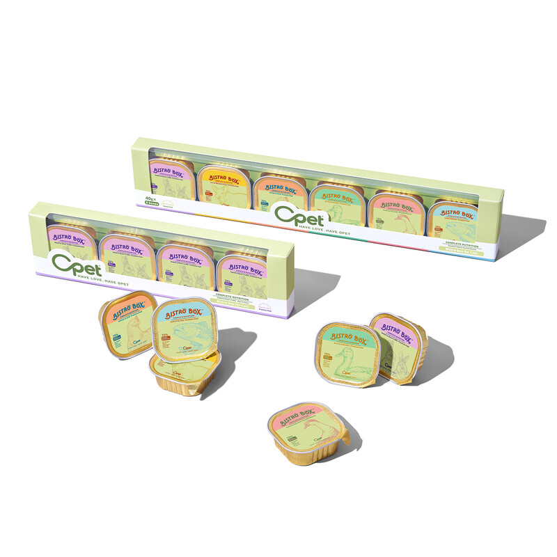 OPET cat staple food canned bird stomach lunch box full price nutritional wet food mixed package for adult cats and young cats 40g*6 cans