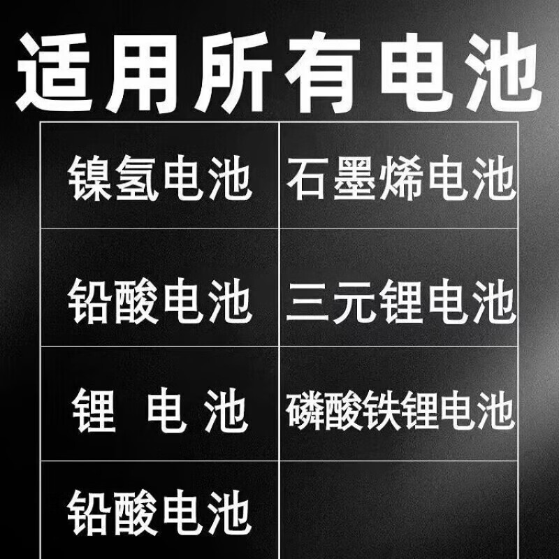 The new heavy-duty electric vehicle battery repairer, genuine automatic power-off, universal pulse charging and battery life activation artifact, basic model, automatic power-off/5-year warranty
