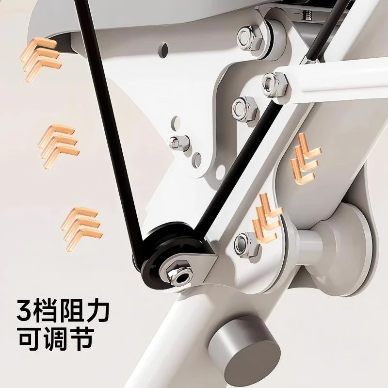 Mdikawe multifunctional stair climber, home climbing machine, sports and fitness equipment, in-situ stepper, running silent equipment, multifunctional three-speed timer, counting calories, mobile phone holder, extended pedal | thickened steel pipe