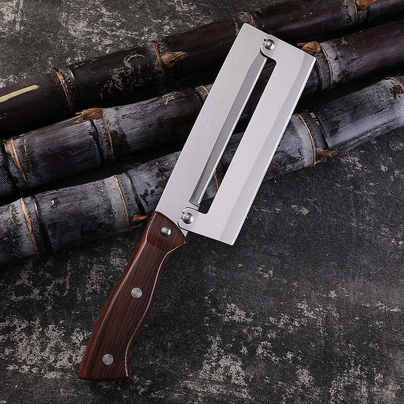 Household thickened melon and fruit peeling knife stainless steel sugar cane knife peeling commercial peeling pineapple knife peeling kitchen knife