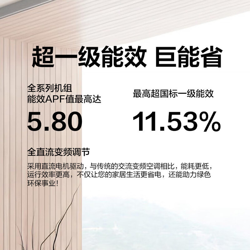 GREE central air conditioner Lingzhi PRO series multi-split GMV-EH7WL/B 7 HP one to six