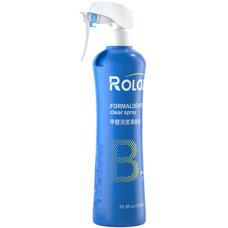 Ruilijing B type formaldehyde removal spray deep deodorizing spray O type aldehyde sub-tower comprehensively decomposes formaldehyde ROLOZI buy 6 shots of 9 total 9 bottles of type B