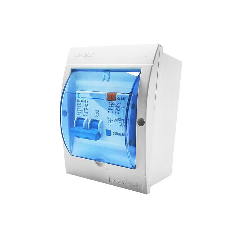 Waterproof electric gate switch genuine electric appliance leakage switch with box 2P63ALE water heater air conditioner leakage protector 2P air open with waterproof box 16A