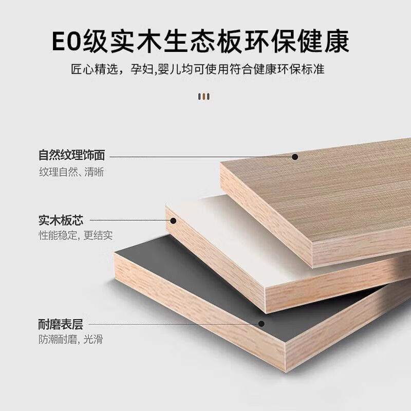 Xuanxin sideboard cupboard living room wall storage cabinet multi-functional storage cabinet tea cabinet wine cabinet khaki + white three doors two drawers 120cm