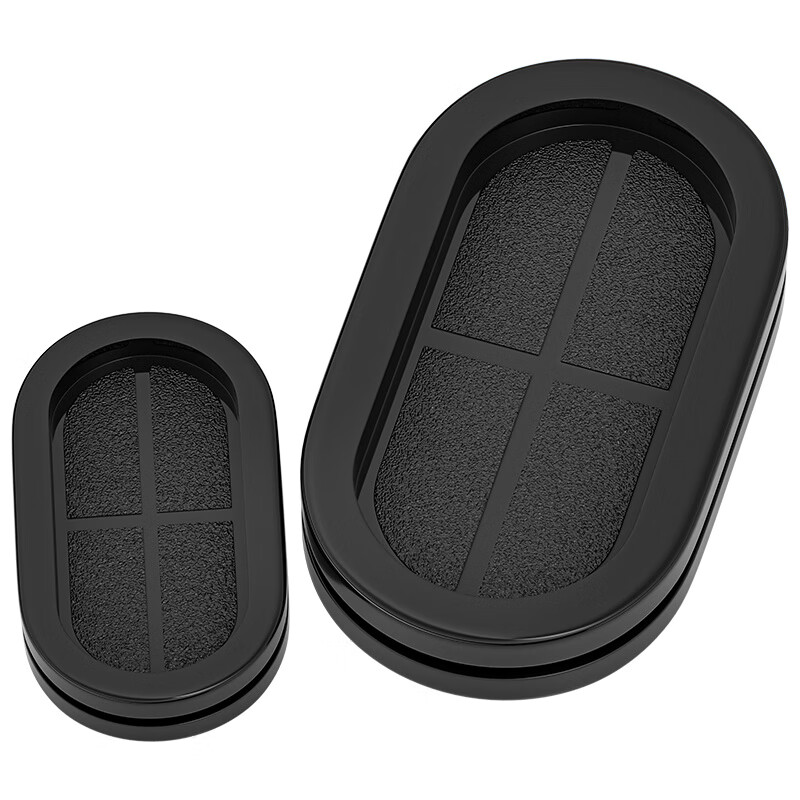 Tianzhuo Hardware Oval Double-sided Protective Coil Long Waisted Over-the-Line Rubber Dust-proof Seal Ring Distribution Box Wire Ring Protective Wire Cover Oval Opening 30*60mm (Environmental Rubber) - 5 pcs