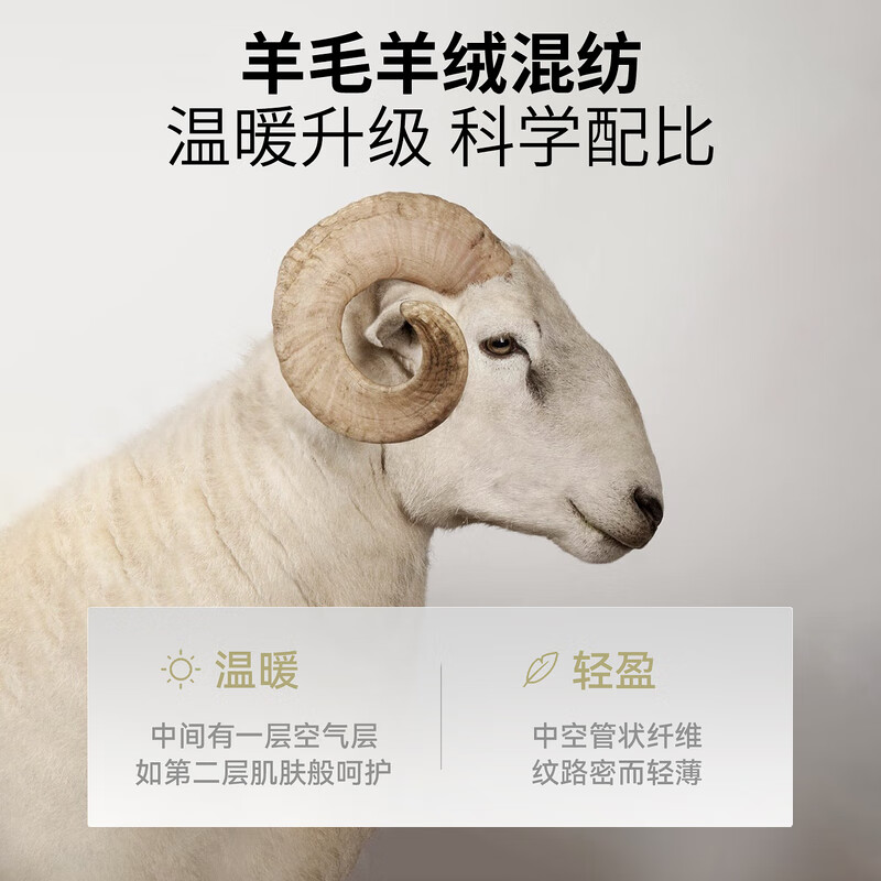 EMZ Ordos 7A Antibacterial Men's Jacket Jacket Top Wool Cashmere Shirt Skin Friendly and Warm