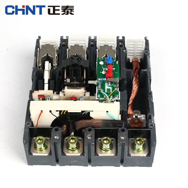 Chint (CHNT) plastic case leakage circuit breaker NM1LE three-phase four-wire leakage protector 4P multiple specifications optional 200A 4P