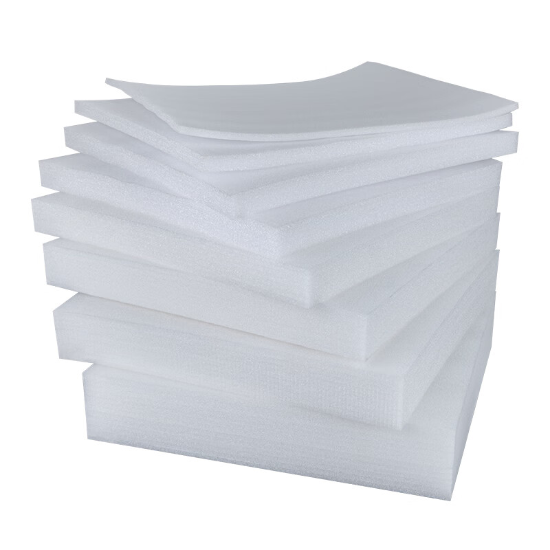 Seaside epe pearl cotton high-density foam board express anti-collision packaging filled plastic thickened shock-proof packaging moisture-proof and shatter-proof white foam board can be customized Thickness 3 cm * length 2 meters * width 1 meter white