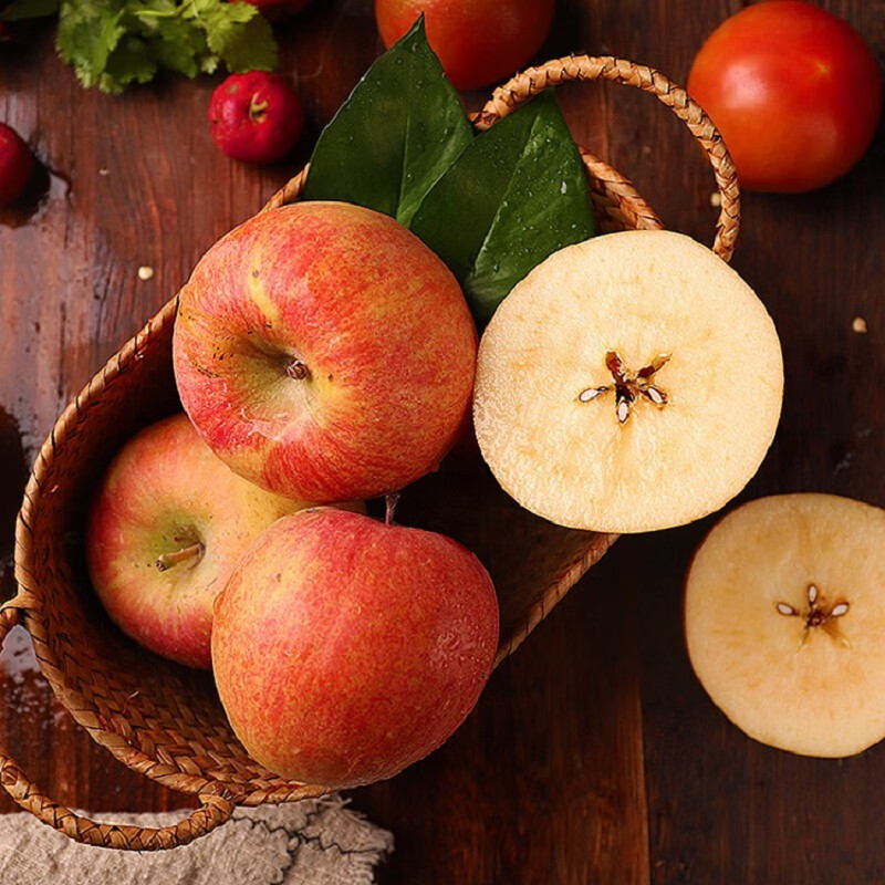 Jingxiansheng Xinjiang Aksu Apple 9kg net weight Big Mac 100mm+ fresh fruit