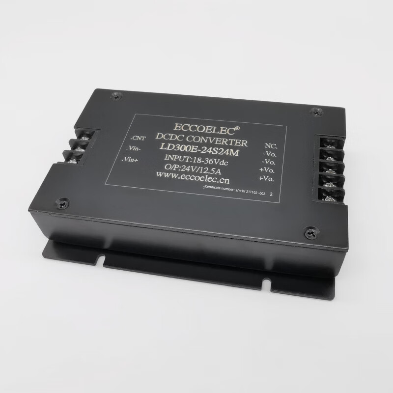 Fanshihong 300W DC isolation regulated power supply module 24V/48V/110V to single channel 12V/15V/24V/28V 400W 24V (18-36) 15V