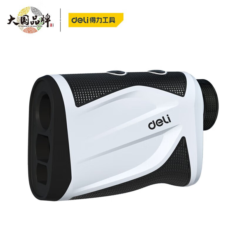 Deli outdoor laser rangefinder telescope high-precision measuring instrument infrared outdoor golf golf dedicated 3 meters to 500 meters distance measurement/speed measurement/ballistic compensation