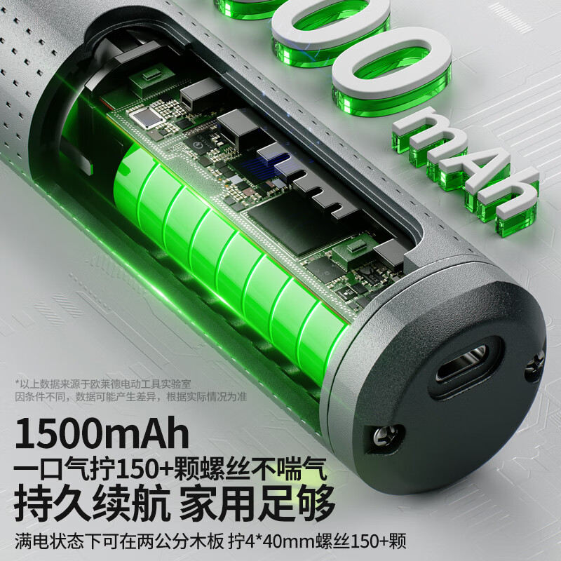 OLED electric screwdriver rechargeable household small mini electric screwdriver with 35 bits set