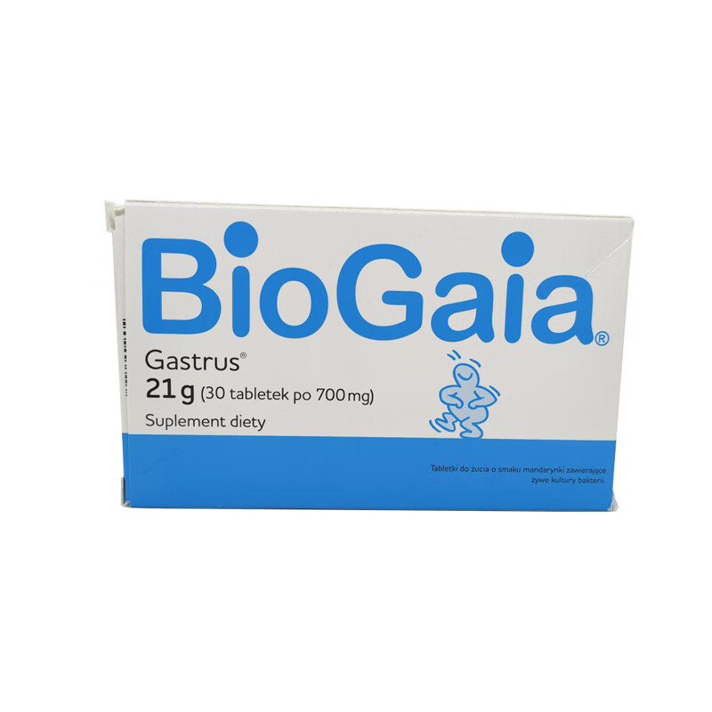 BioGaia ready-made chewable tablets for adults and children 3 years old + BioGaia probiotic tablets for gastrointestinal tract 30 tablets ordinary packaging 30 tablets * 1 box box 21g