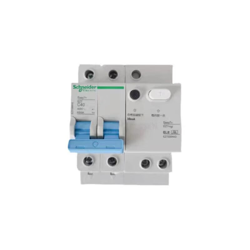 Schneider EZ7 circuit breaker type C with leakage protection 1P/1P+N/2P/3P/4P Easy7+ series 10A 4p