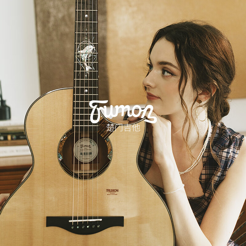 Truman Truman Guitar 150 280 Dolphin Story comprehensive single-board folk guitar for beginners and advanced 41-inch acoustic guitar Dolphin Story 1955TFL pointed corner