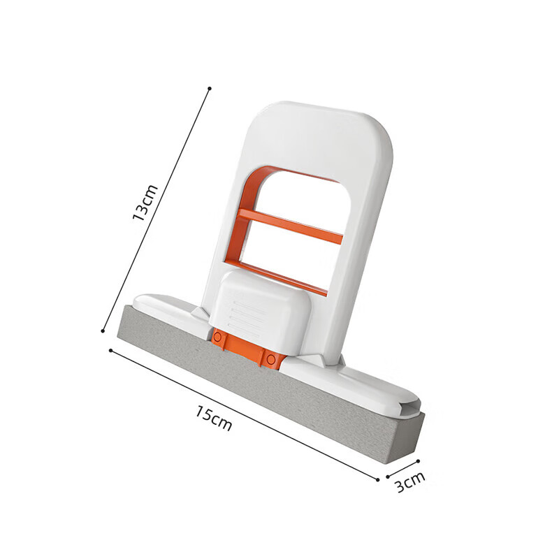 Karsla Folding Mini Mop Hands-Free Desktop Lazy Sponge Mop Household Water-Absorbing Stains Remover Mop Folding Mini Mop