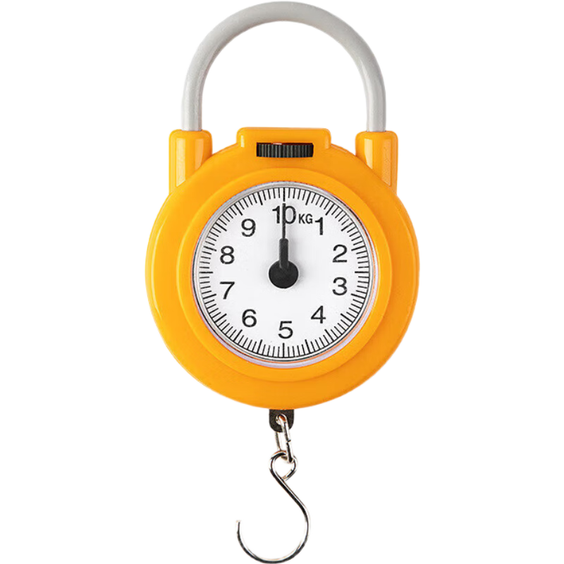 Baijie portable scale electronic scale spring hook scale weighing vegetable express crane scale portable high-precision kitchen scale luggage scale