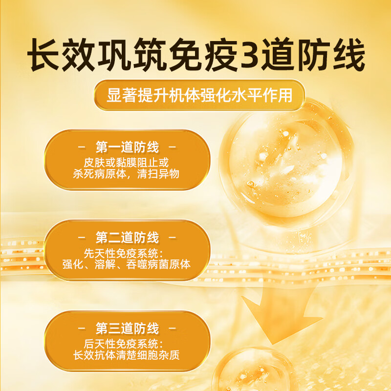 DNG imported gamma globulin, bovine colostrum, iron, seasonal enhancement of immunity, nutritional supplements for children and adults*2 bottles