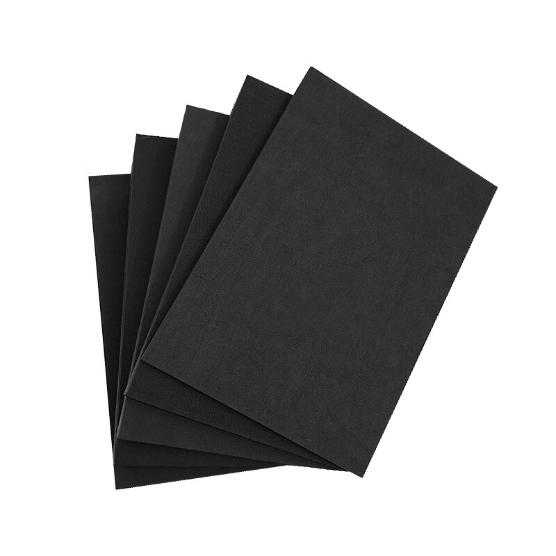 Black fireproof EVA foam board 38 degree material high temperature resistant flame retardant high density eva foam board can be adhesive-backed lithium battery special foam pad 1 meter * 1 meter * 20 mm 38 degree black fireproof EVA