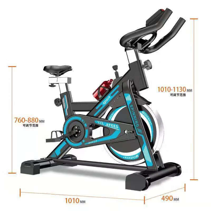Jianzhimei source factory supplies spinning bicycles for home fitness equipment silent exercise bikes indoor sports bicycles 709 red new small
