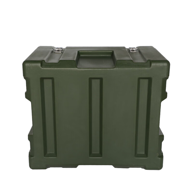 Iosn rotomolding box emergency supply box outdoor waterproof combat readiness box airdrop box transport box equipment box storage box factory purchasing agent military green (1200*800*620)MM