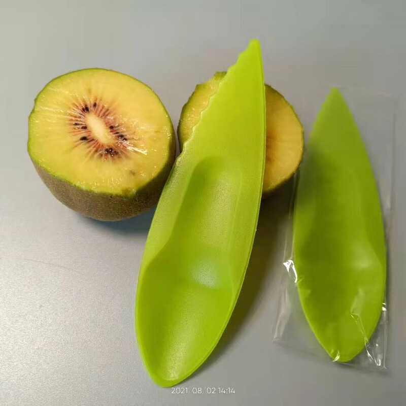 He Jiagong's kiwi fruit eating tool, kiwi fruit opening tool, kiwi fruit opener spoon, 10,000 pieces individually packaged e-commerce, 2 fruit openers