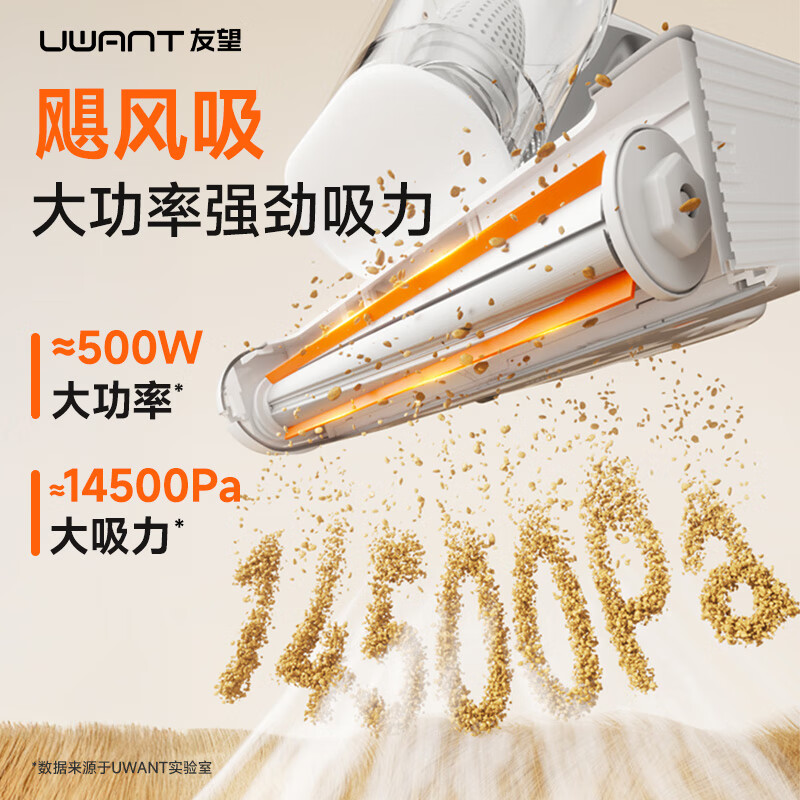 UWANT Youwang Mite Remover Double Cup Dust Collection Household Bed Mite Remover Ultraviolet Ultrasonic Mite Remover Artifact Induction Hot Air Dehumidification Home Appliances Small Electrical Bed Treasure M100 Series