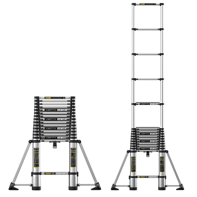 Magnesium midoli ladder multi-functional telescopic ladder folding ladder aluminum alloy engineering ladder household ladder climbing ladder straight ladder ML08-Z47