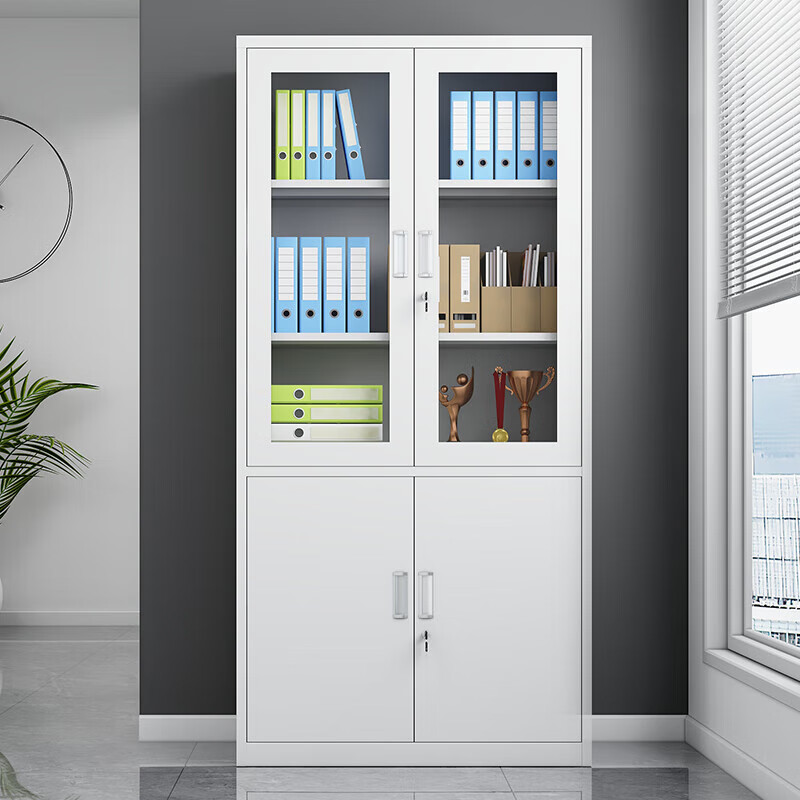 Dingnai file cabinet office cabinet steel iron cabinet information cabinet bookcase file cabinet financial voucher cabinet large equipment