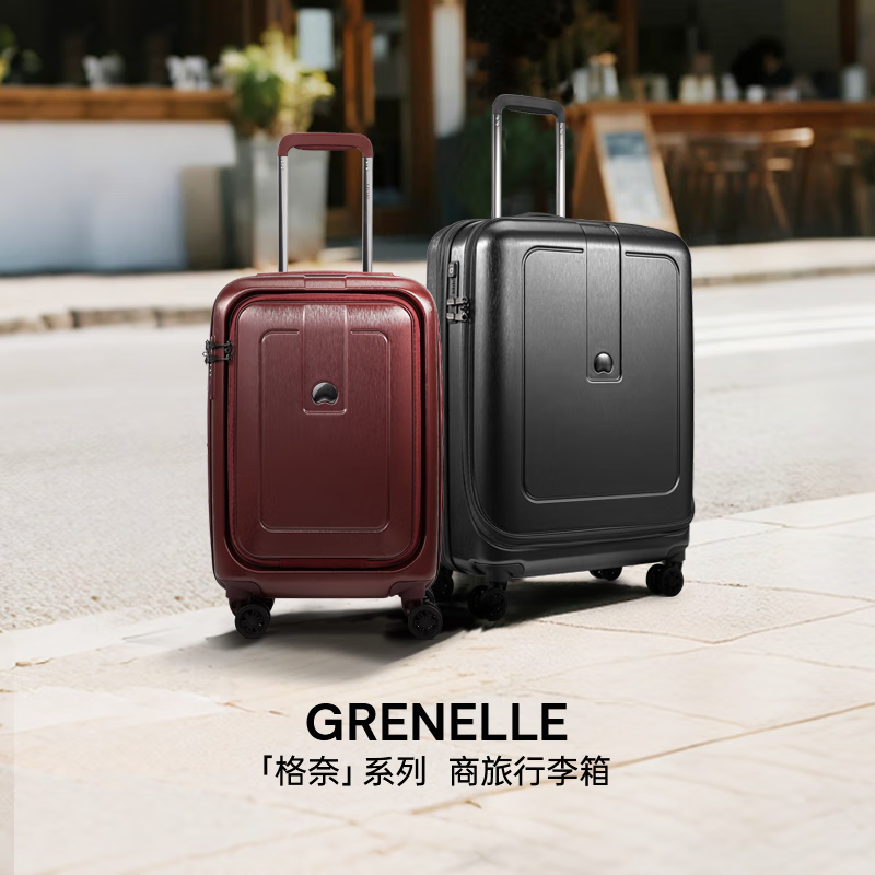 DELSEY Trolley Case French Ambassador 20-Inch Suitcase Carry-on Case Suitcase Code Lock Silent Wheel