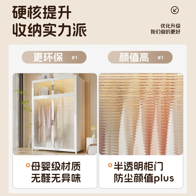 Kitchen excellent steel wardrobe bedroom home rental house metal modern simple about finished cabinet small apartment iron wardrobe