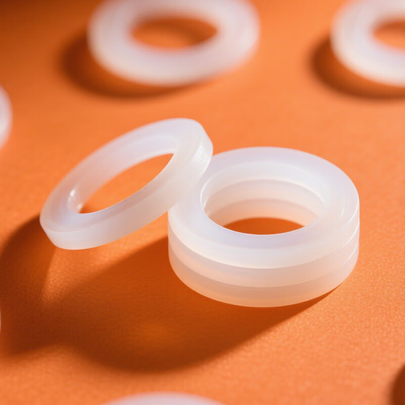 Platinum Silicone Gasket High Temperature Resistant Screw Sealing Ring Anti-Level Pad Faucet Pipe Soft Sealing Pad Shock Absorbing Pad 6 points (pack of 20)