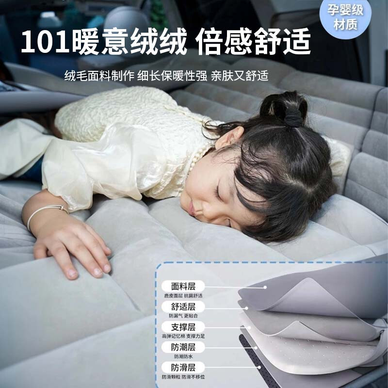 Lumanman Volkswagen Lavida special car inflatable mattress sleeping pad car sleeping artifact rear car filler inflatable mattress black basic model comes with 2 storage piers + 2 headrests + storage bags Lifetime warranty exclusive for Volkswagen Lavida