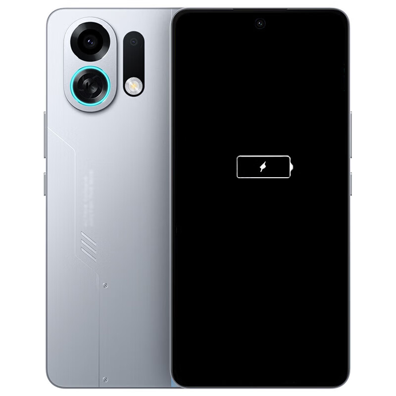 Mangchen mobile phone model is suitable for OPPO K13 Turbo/K13 TurboPro simulation model machine toy with bright screen counter display prop machine model K13 TurboPro-Knight Silver Black Screen (Glass Screen)