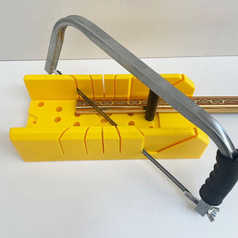 Ye Yu Gypsum Line Cutting 45 Angle Cutting Tool Skirting PU Line Aluminum Alloy Trimming Strip Bamboo Wood Fiber Cutting Bevel Single Medium Mold Without Fixation