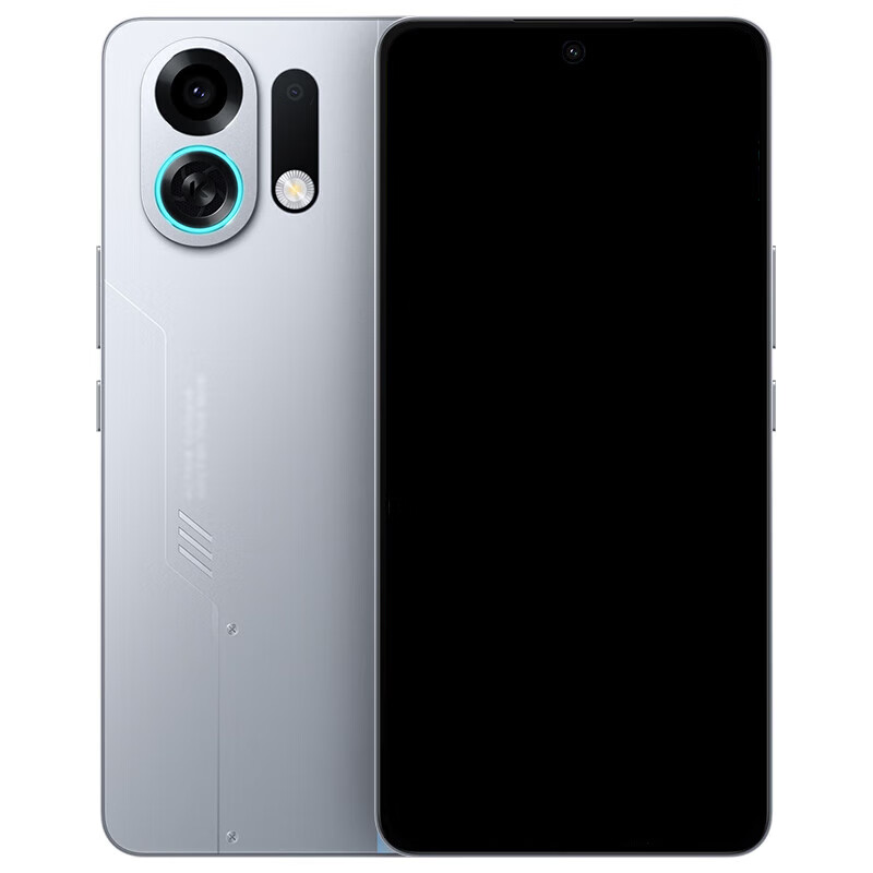 Mangchen mobile phone model is suitable for OPPO K13 Turbo/K13 TurboPro simulation model machine toy with bright screen counter display prop machine model K13 TurboPro-Knight Silver Black Screen (Glass Screen)