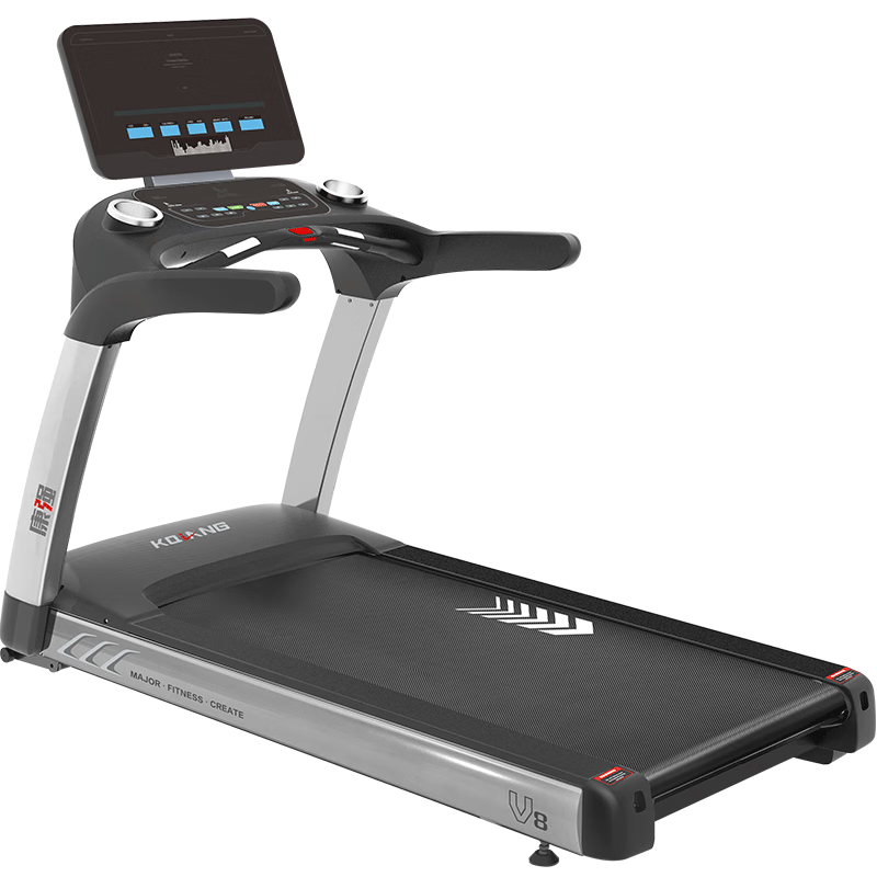 Kangqiang treadmill V8 commercial gym dedicated AC3.0 communication multi-functional smart large screen