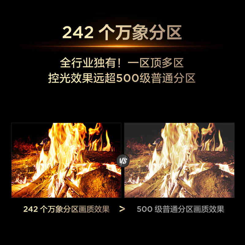 TCL TV 65T6L 65-inch QD-Mini LED Vientiane Partition Quantum Dot Colorful XDR 1100nits DeepSeek AI TV National Subsidy