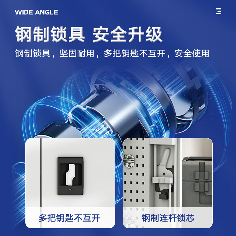 Baigang Heavy Duty Tool Cabinet Factory Storage Cabinet Workshop Organizing Cabinet Auto Repair Tools Double Door Storage Cabinet BG-GJ-1157