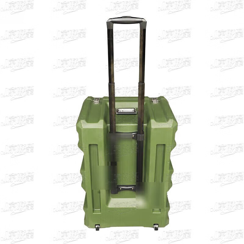 Jingliancheng rotational molding box 700*500*400mm with pull rod storage box combat equipment box equipment box