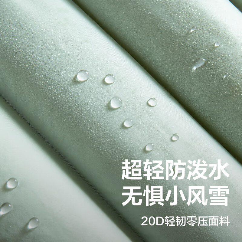 NetEase carefully selects 25 new products, lightweight fluorine-free three-in-one down jacket, functional, technological, knitted, windproof, breathable, scratch-resistant and wear-resistant U1 placket style - Phantom Black (three-in-one down liner) 2XL