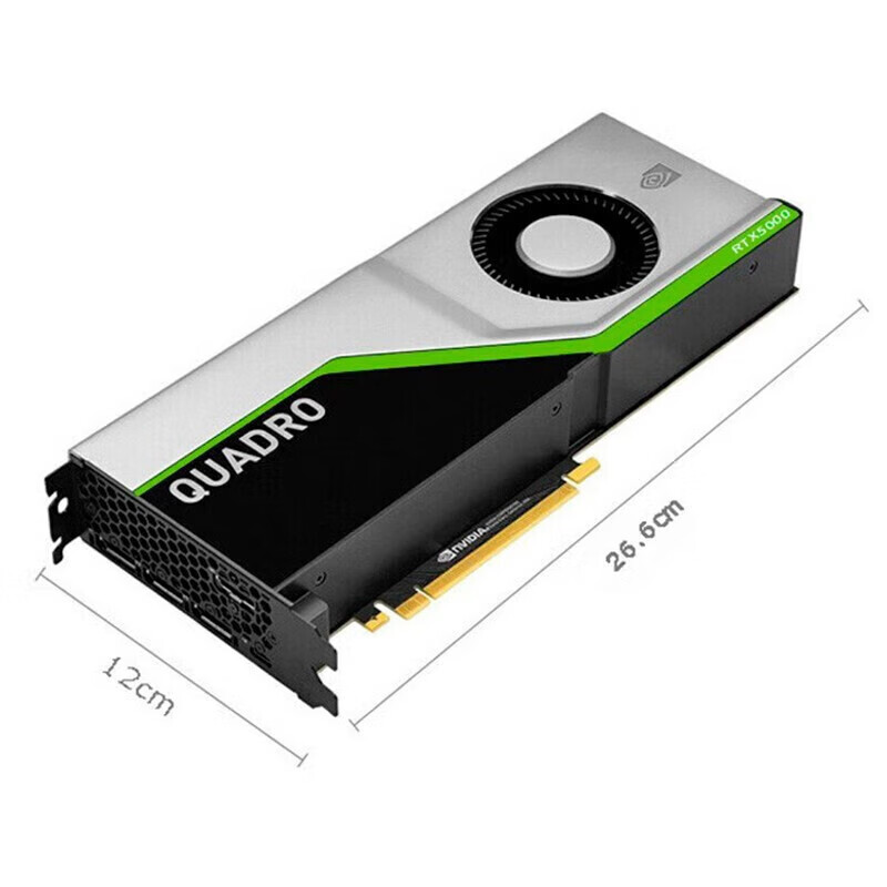 NVIDIA RTX 5000 16G GDDR6 professional graphics card Turing architecture/3072 CUDA core/48 RT Core industrial packaging