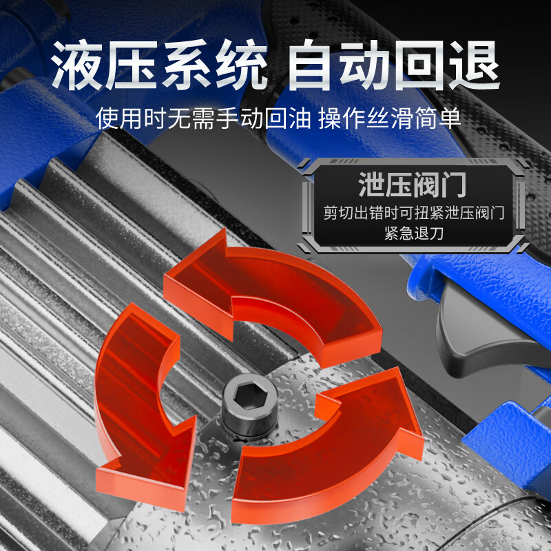 CIAA Germany Portable Rebar Cutting Machine Blade Handheld Hydraulic Electric Fully Automatic Rebar Straightening and Cutting Machine Portable (can cut 20MM steel bars) Free blade ready to use