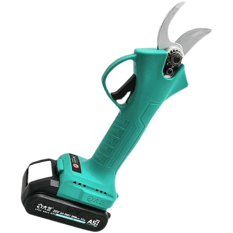 Dayi lithium battery electric scissors rechargeable pruning branches fruit tree gardening scissors pruning tree artifact A5-5301-20S dual battery 2000 mAh