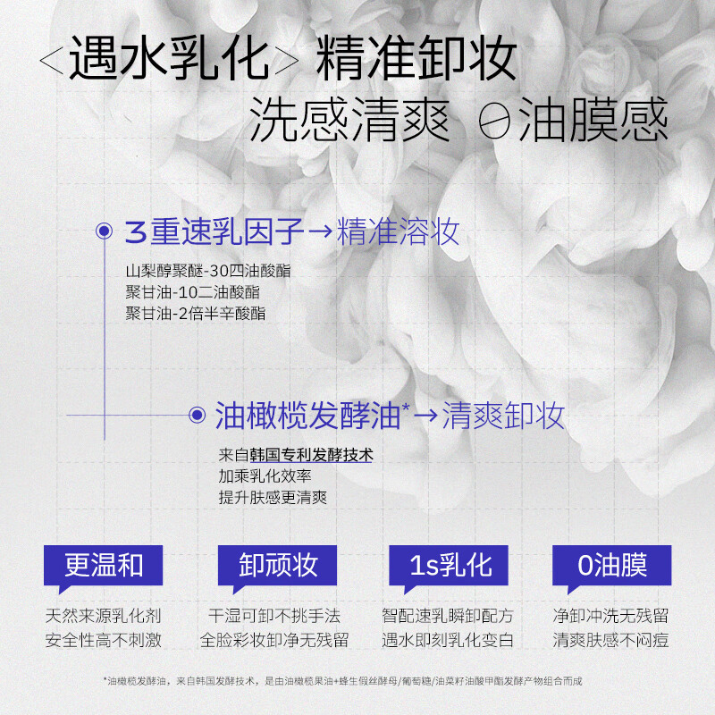 Dr. Ai'er 287 Makeup Remover Balm Refill is gentle, cleansing, emulsifying, oil-controlling, acne-removing, eye and lip removal, and can be used to remove sensitive skin.