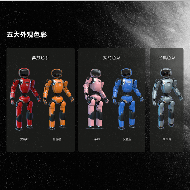 Star Walker digital dual-form intelligent interactive humanoid robot takes care of the elderly and children, family companionship, dance entertainment, emotional electronic pet, home robot, ai conversation robot, Tujufen