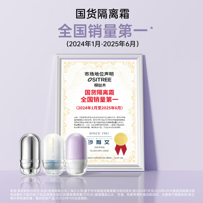 Ositree KUROMI Cooperation Ositree Color Changing Isolation Cream Makeup Primer Sanrio Authorized Genuine Classic Color Changing Lavender Purple 32g