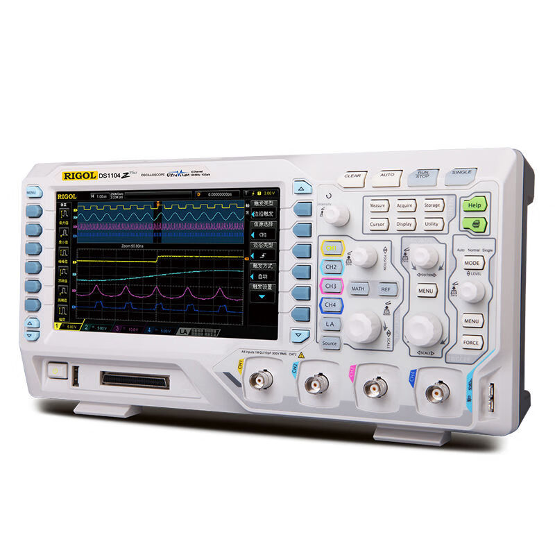 CLCEY Puyuan 5010070M digital oscilloscope DS1054Z1074DS1104ZPlus four-channel DS1074Zplus70MHz four-channel comes standard with 4 probes